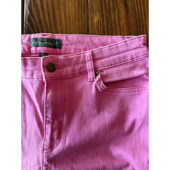 Polo Ralph Lauren Tompkins Skinny Straight Jeans Streetcore Southern Derby Sz 10 - Picture 4 of 9